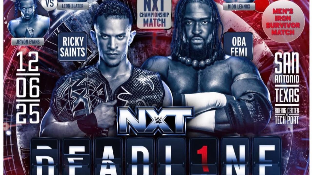 WWE NXT Deadline 2025 Live Results and Winner Where to Watch Full Match Card on December 6 ,2025