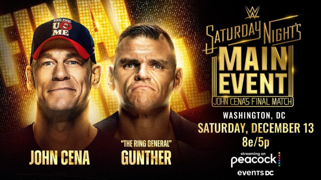John Cena Says Goodbye Live Blog : Final WWE Match Headlines Saturday Night’s Main Event
