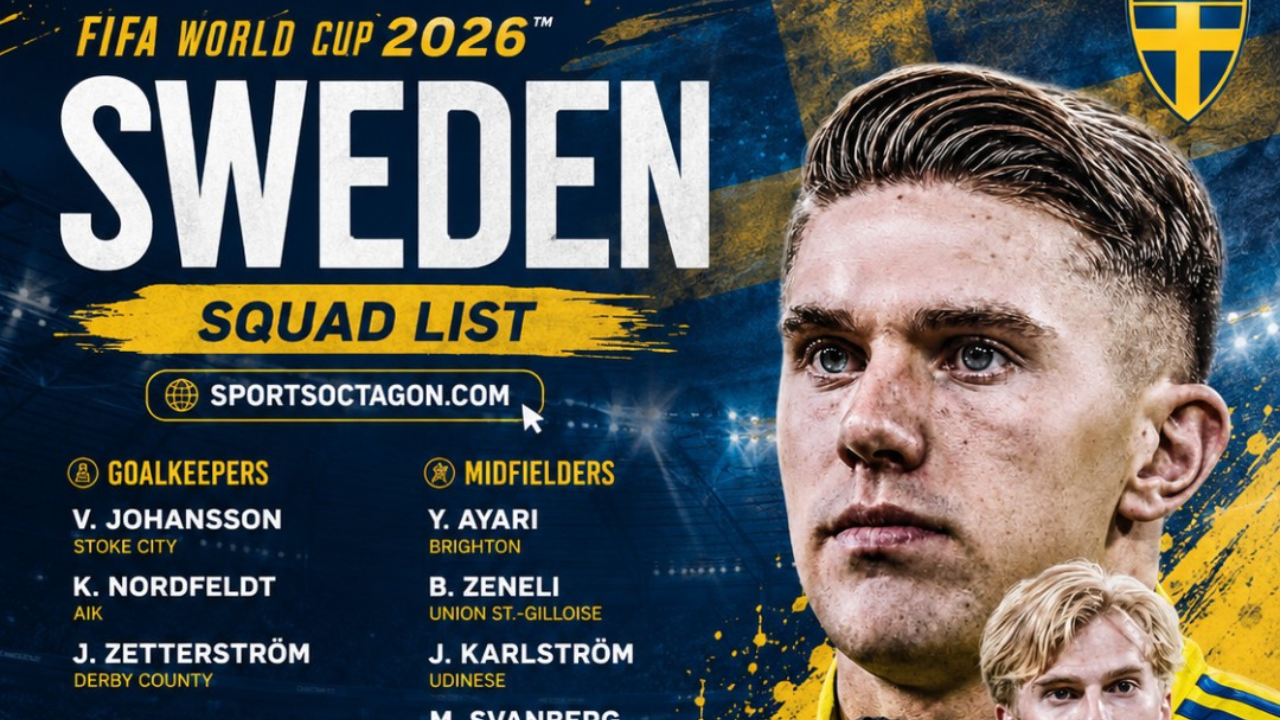 Sweden World Cup 2026 Squad: Gyökeres Leads, Isak Returns and the Full Official Player List