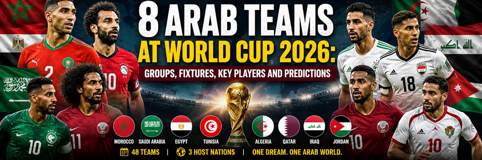 Arab Teams at World Cup 2026
