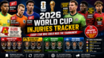 World Cup 2026 Injuries Tracker: Every Star Who Could Miss the Tournament