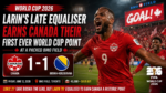 Canada 1-1 Bosnia-Herzegovina