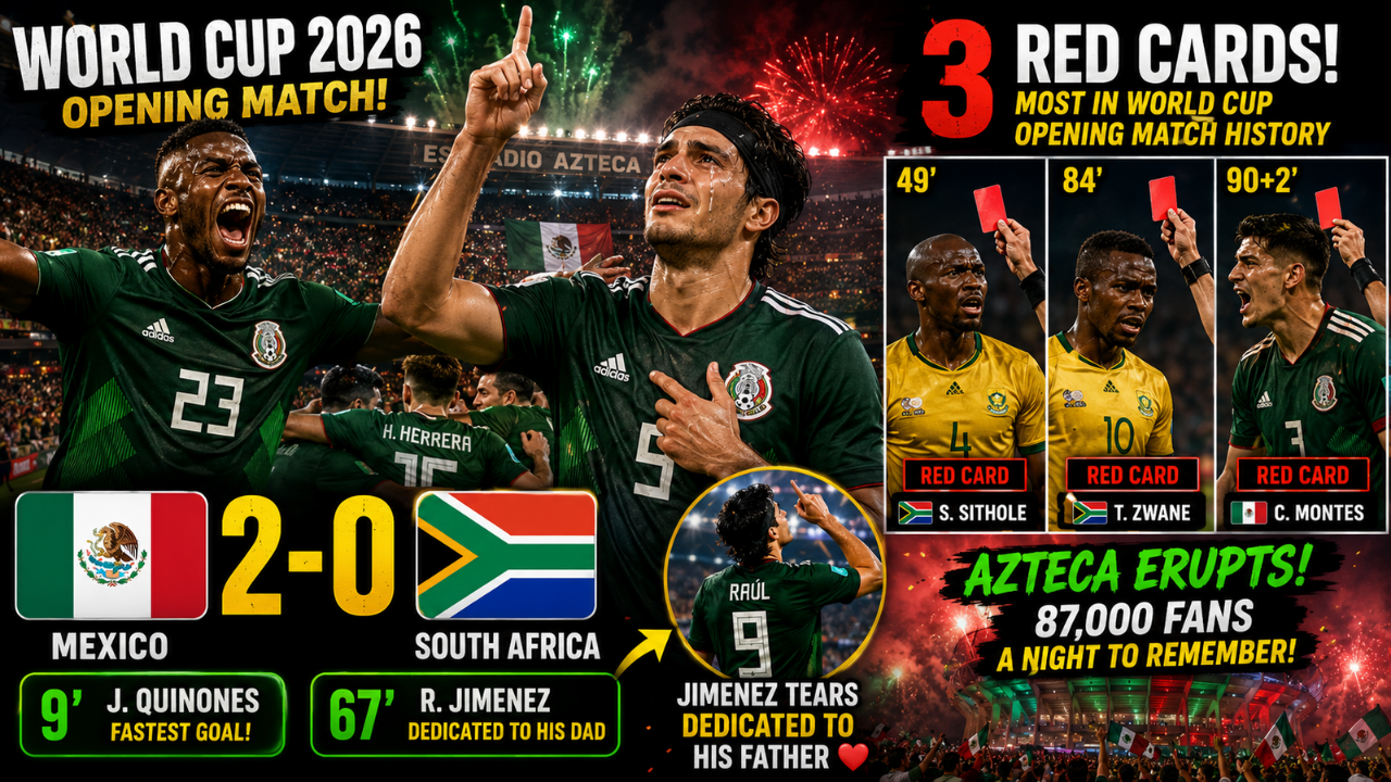Mexico 2-0 South Africa