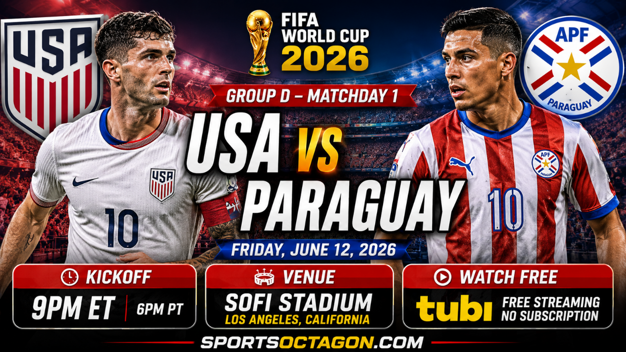 USA vs Paraguay World Cup 2026 lineup