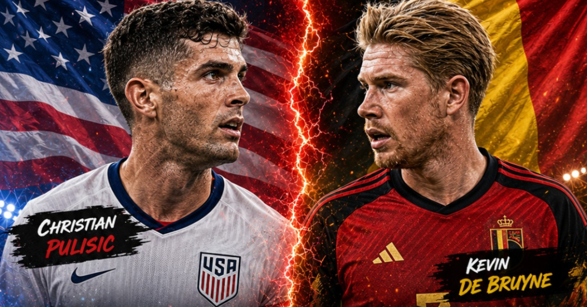 USA vs Belgium Lineup